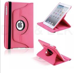 Pink Leather iPad mini cover