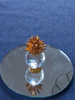 Swarovski Crystal Pineapple Figurine