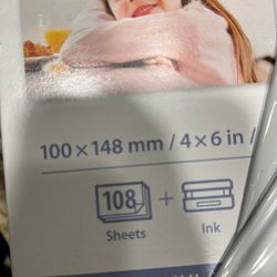 Selphy Canon Ink And Photo Sheets 