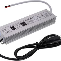 12V LED Power Supply 200W Low Voltage Transformer Adapter,AC100-130V to DC12V 16.66A 200 Watts LED Driver Waterproof IP67 for Indoor and Outdoor LED L
