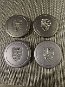 Porsche rim center caps