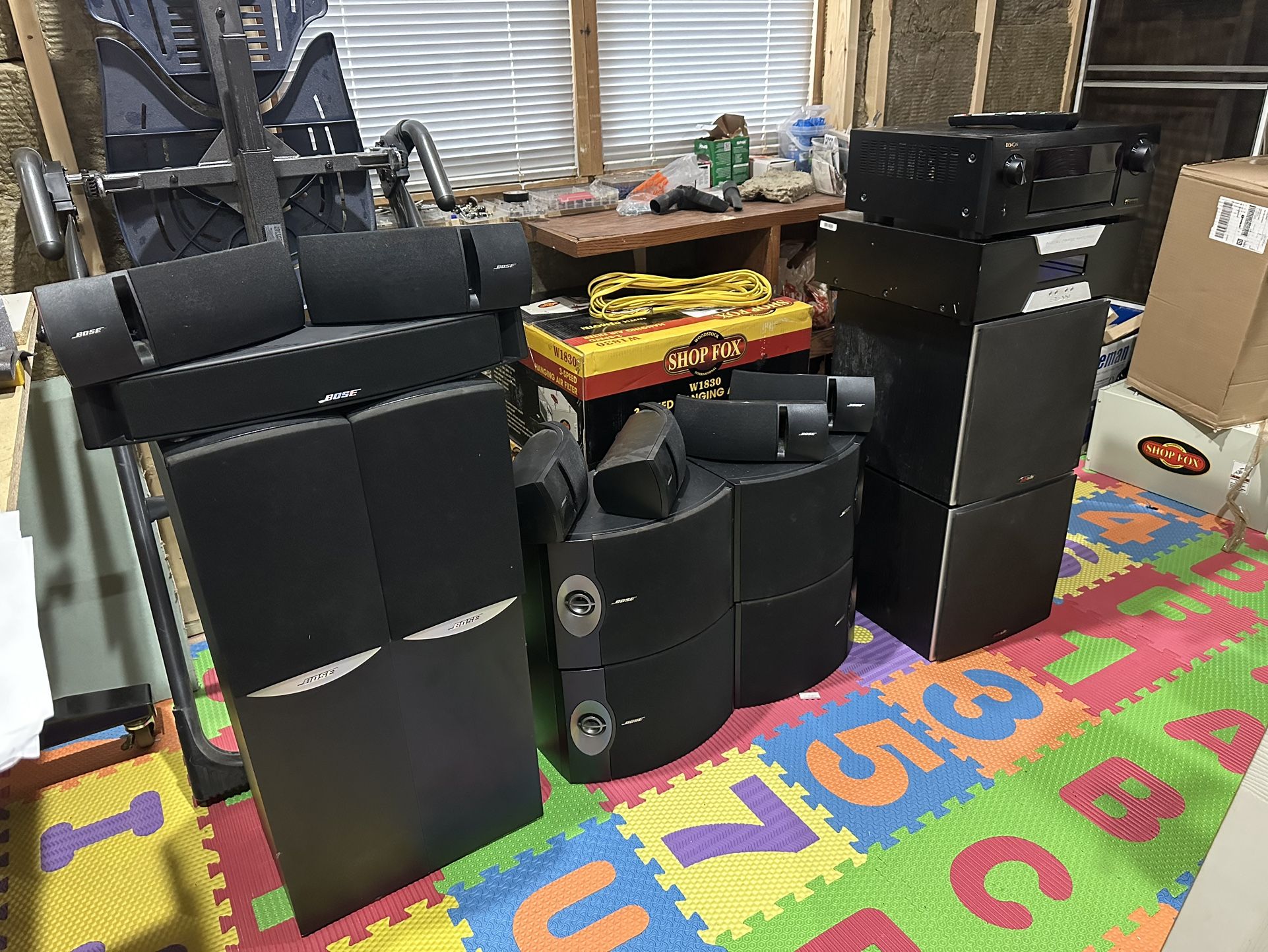 Denon & Bose 11.2 Channel Home Theater System