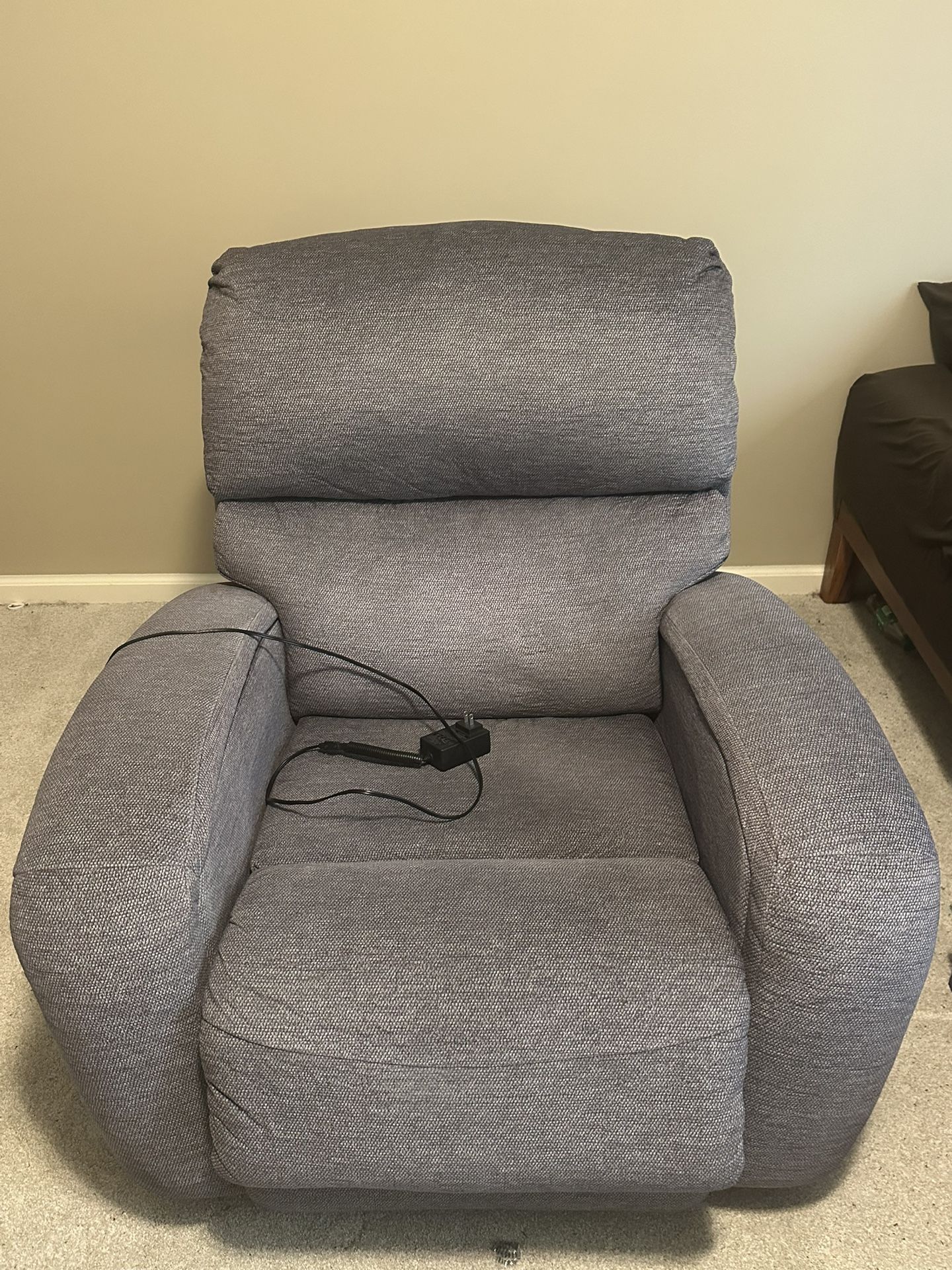 GRAY POWER RECLINER
