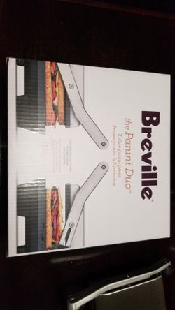 Breville Panini Grill Model BSG520XL