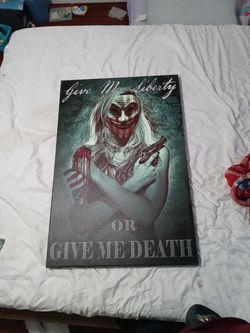 Hand painted canvas painting