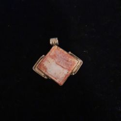 Sterling Silver Pink Stone