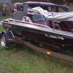 1987 Glass master 16'10", 115 HP Mercury Outmotor