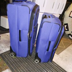 NEW 2PC SET BY DELSEY LUGGAGE AN CARRY ON PAID 249 SELL 30 FIRM LOOK MY POST TONS ITEM