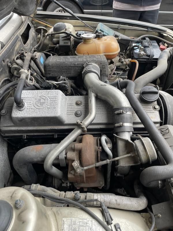 BMW E28 M21 Turbo Diesel Engine