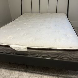 FREE Full Size Mattress And Bed frame 
