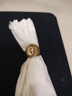 Monopoly Horsehead Solid Gold Ring For Men