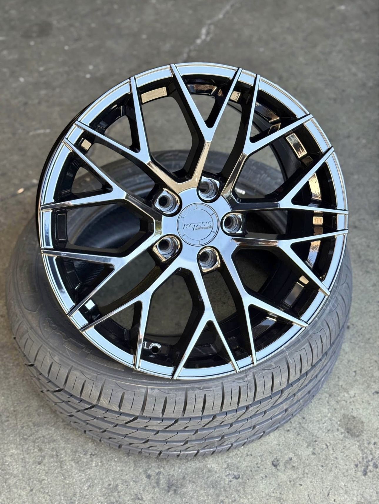 17 inch Wheels Tires 5x114.3 Civic Accord Sonata Camry Altima Maxima Finance Available