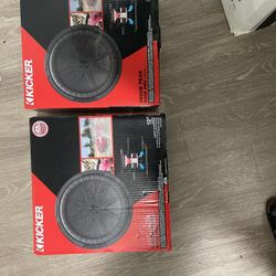 KICKER speakers 1000W 500W rms