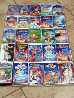 Disney VHS Collectibles $100.00 EACH, CASH  TEXT FOR PRICES.