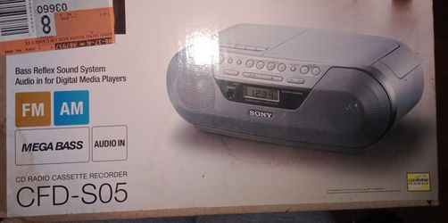 Sony Radio Never Used