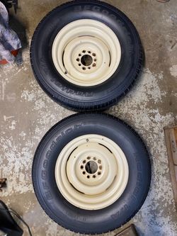 BFGoodrich Radial T/A Tires on Steel Wheels