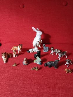 Vintage Miniature Animal Figurines