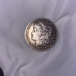 1879 Silver Morgan Dollar 
