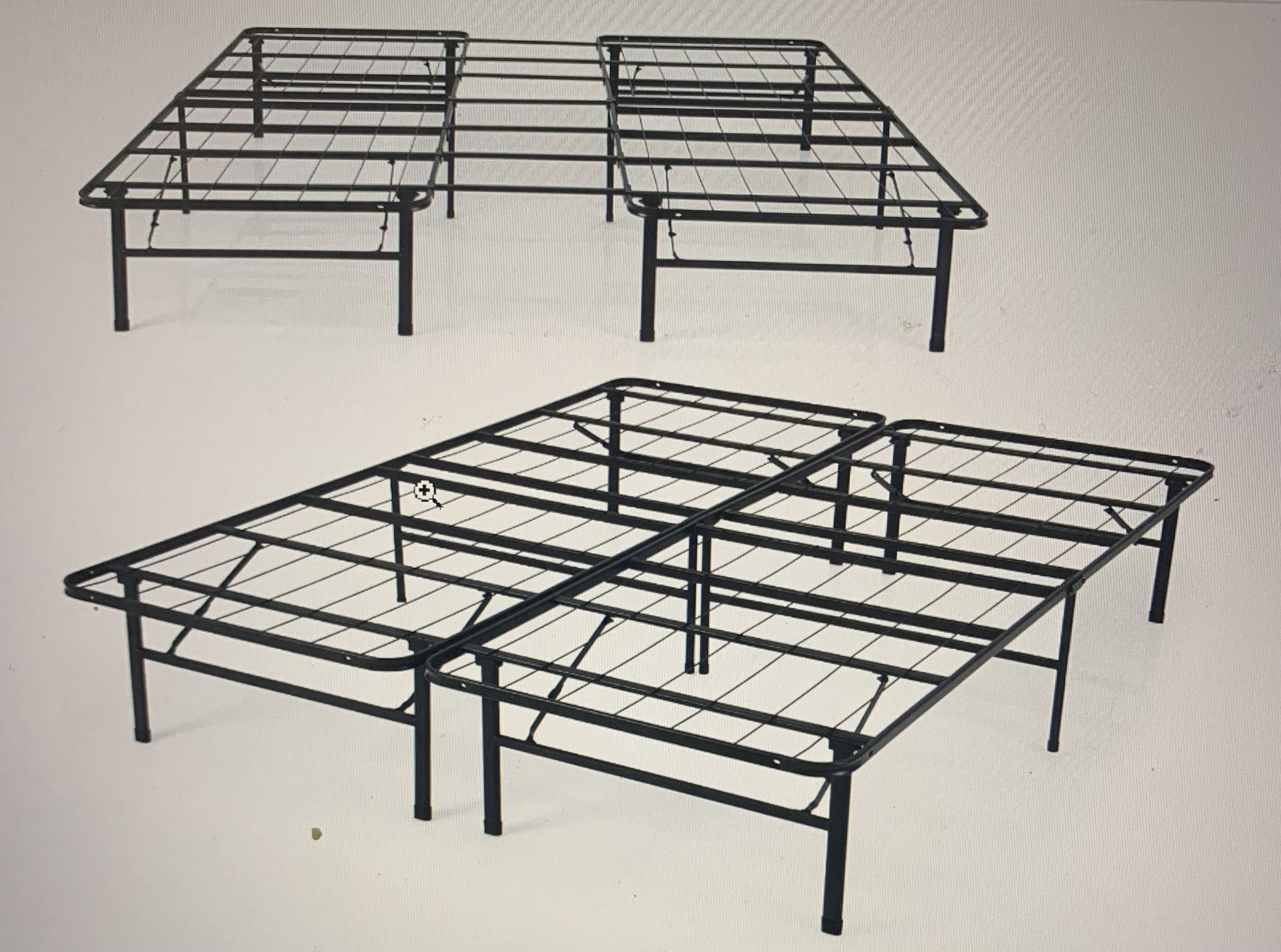Platform Bed frame Zinus King Queen Converts