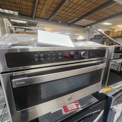 GE Profile Advantium Series 30 Inch Built In Microwave Oven  1.7 Cu Ft 