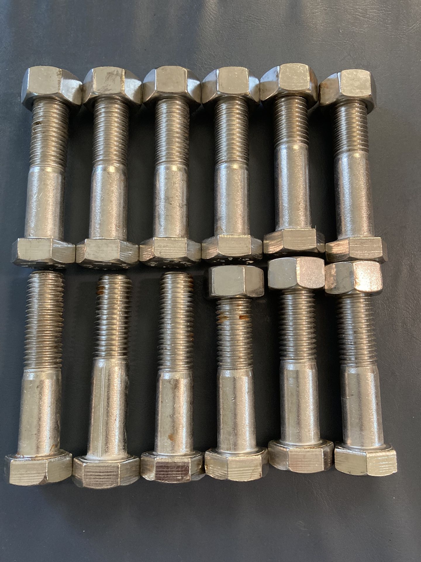 3/4” Stainless Steel Bolts 3-1/2” long and Nuts all Hi-grade 316 Stainless 