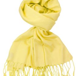 Pashmire Yellow Scarf, New with tag

