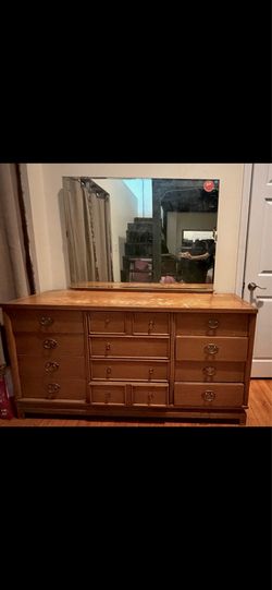 Real wood dresser served us well just down sizing