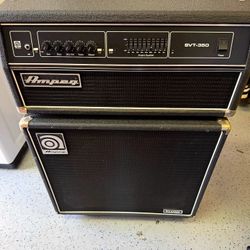 Ampeg SVT350H Bass Amp Head w/ 15” Cab 