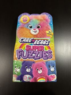 New & Sealed - Care Bears Super Fuzzies Blind Bag Plush Toy 14”