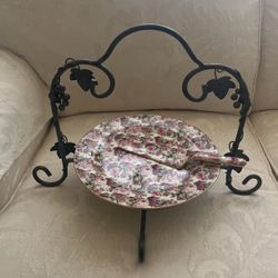 Cake/Dessert Plate With Server