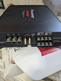 New Pioneer 4 channel Amplifier