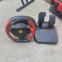 Ferrari Racing Steering Wheel