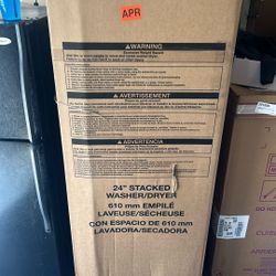 Stackable Washer & Dryer 