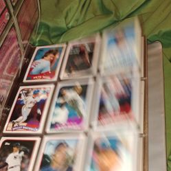 Baseball Cards Couple Of Football Maybe Two Racing Cards