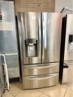 Kenmore Four Door Stainless Steel Refrigerator