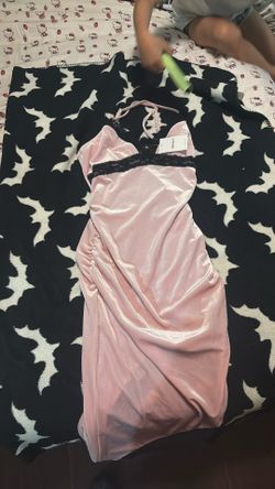 Pink/black Dress