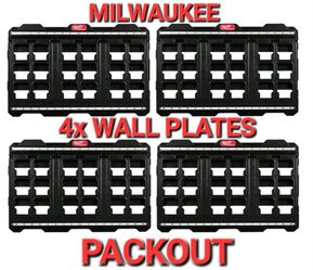 Milwaukee PACKOUT 4x Large Wall Plates 20 in. x 30.75 in. (4 Pieces)(NEW)