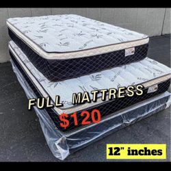 Full Size Pillow Top Mattress 