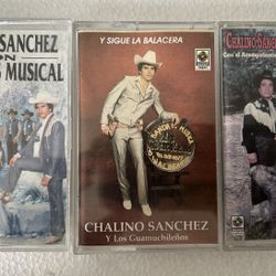 Chalino Sanchez Vintage Cassettes 