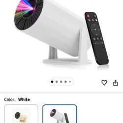 Projector With Remote 