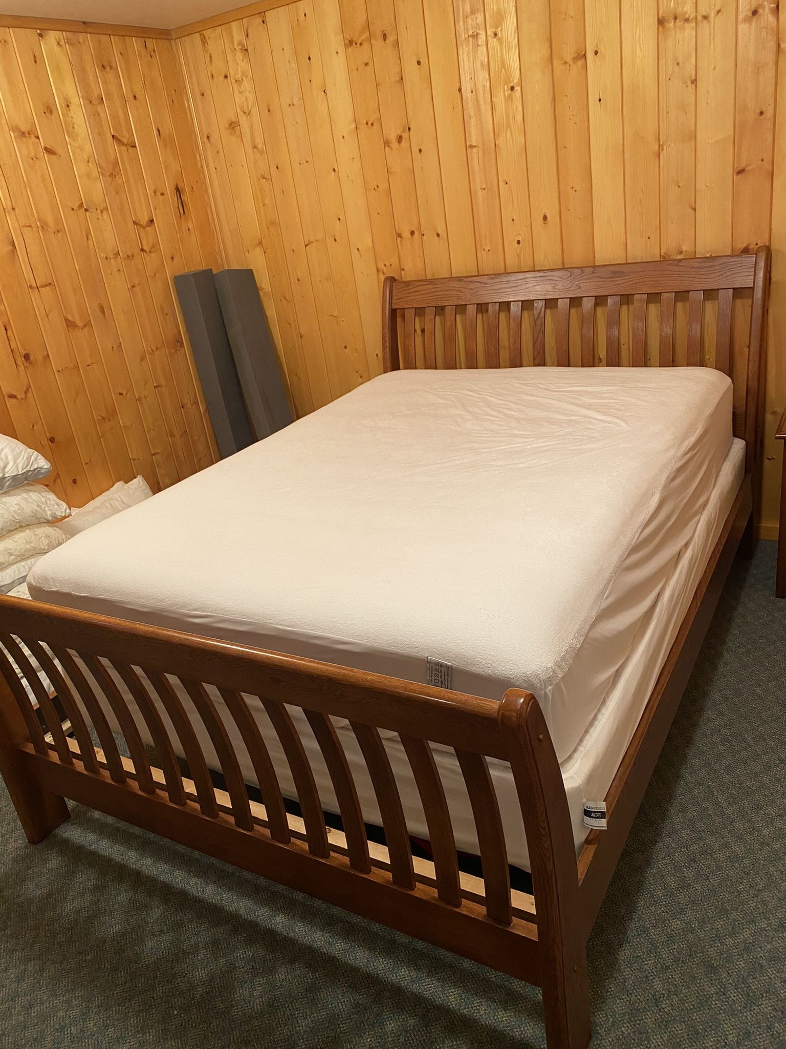 Queen Bed With FRAME $100