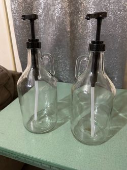 Bottle with pump