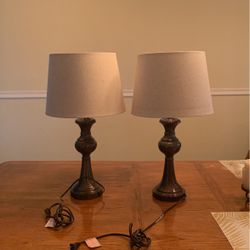 Brand New Table Lamps.  Right Out Of The Box!