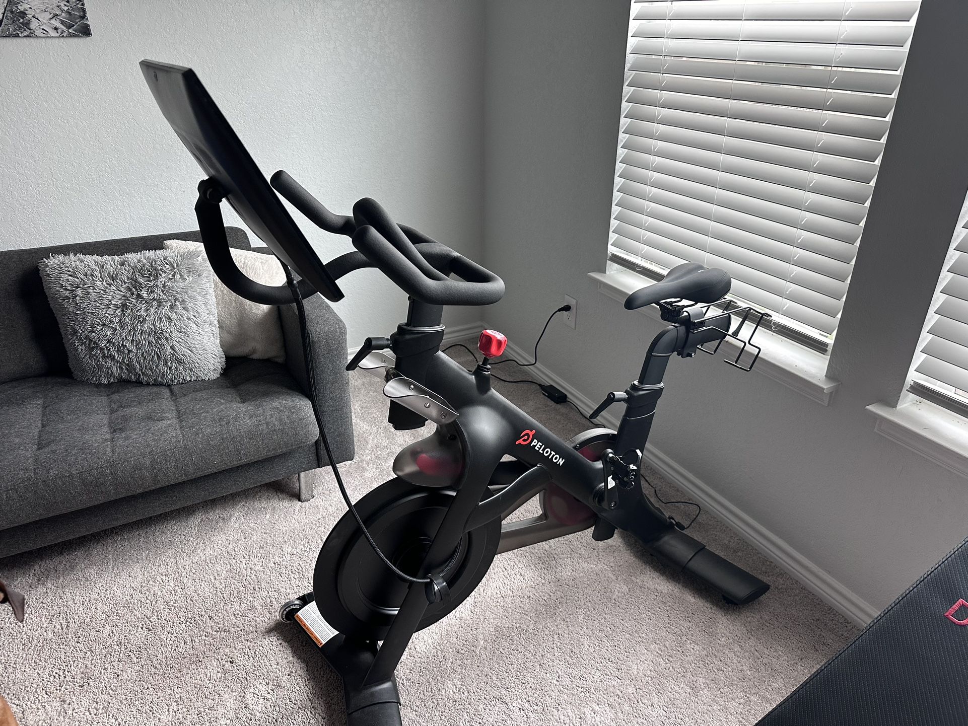 Peloton bike machine