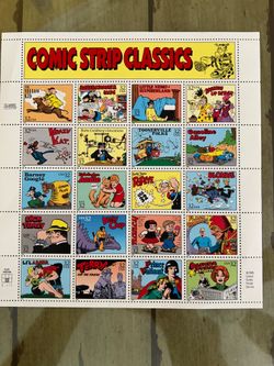 Con strip classics US $.32 Mint Condition unused sheet of Stamps