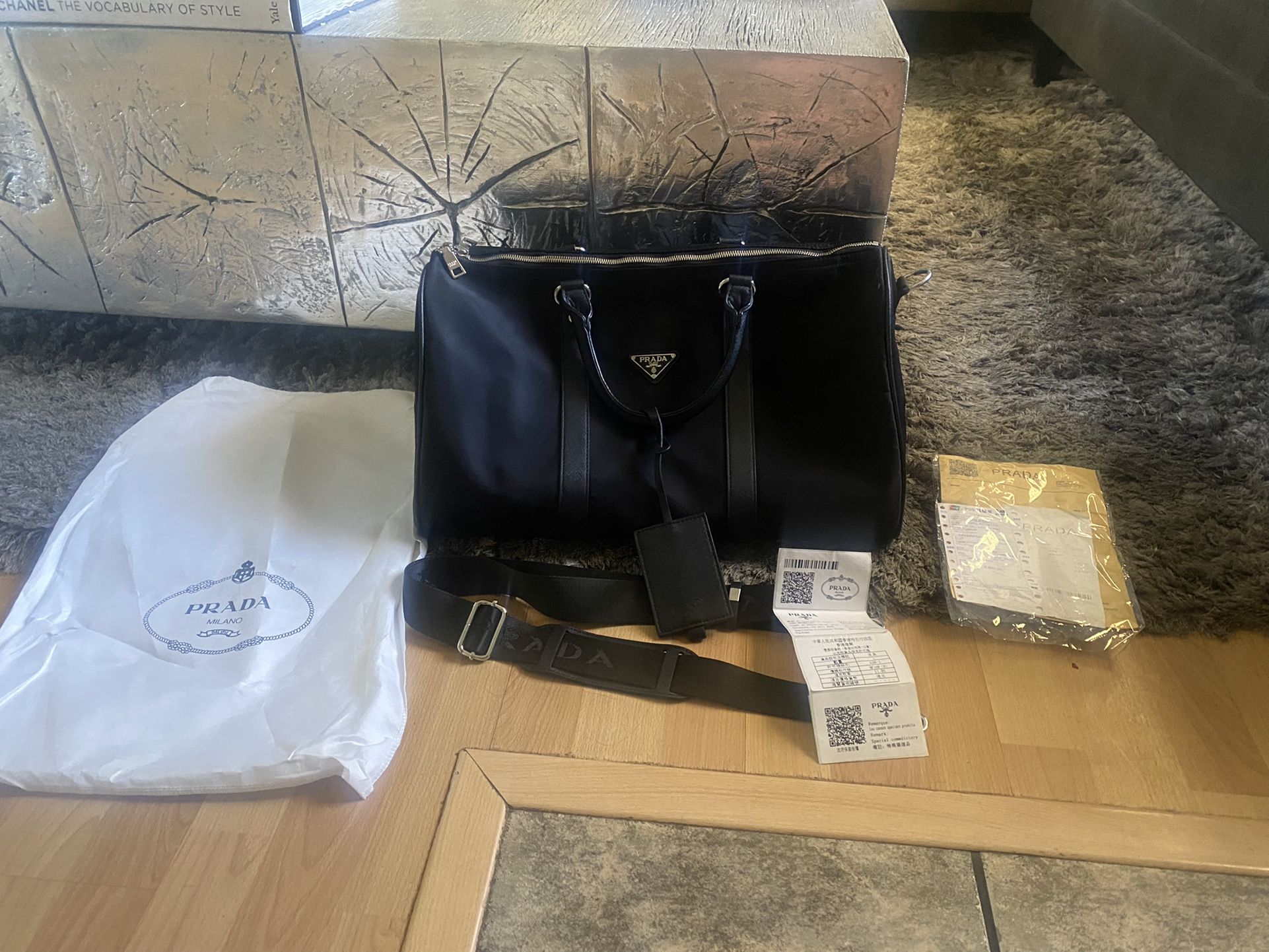 Prada- Unisex Travel Bag 