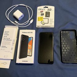 Samsung Galaxy A23 5G - 64 GB - Black (Metro by T-Mobile) w/ Accessories