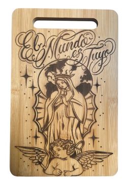 Chicano cutting board