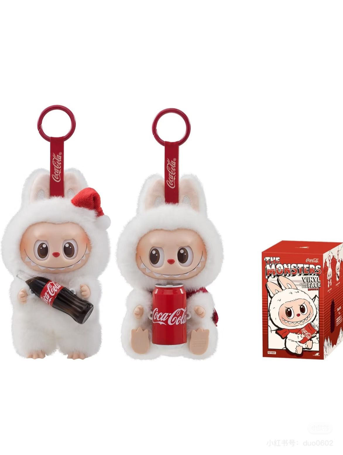 POP MART The Monsters Labubu Coca-Cola Plush Pendant Authentic Sealed BLIND BOX