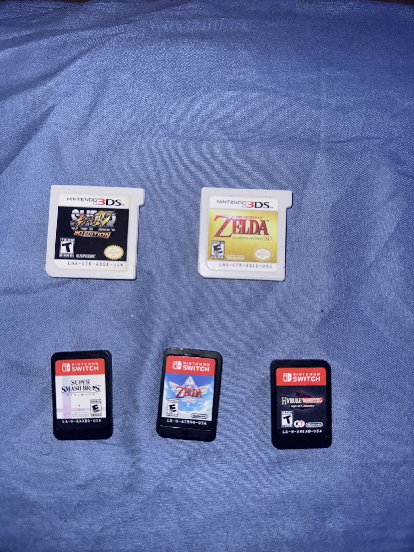 Nintendo Switch and 3DS Games